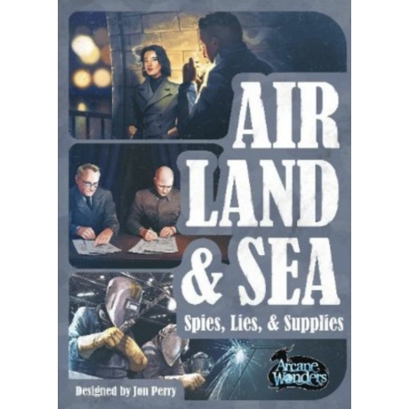 Air, Land, &amp; Sea: Spies, Lies, &amp; Supplies társasjáték