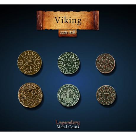 Viking fémpénz társasjáték