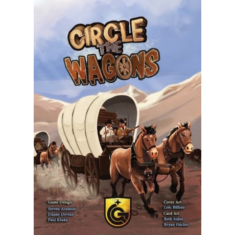 Circle the wagons társasjáték
