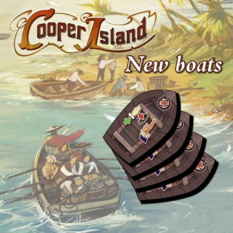 Cooper Island társasjáték New Boats promó