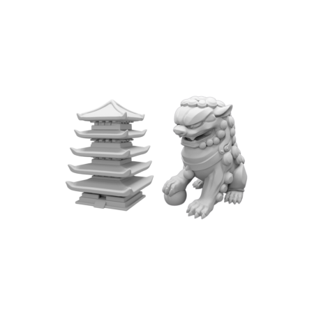Shogun No Katana oroszlán és pagoda mini